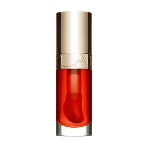 Clarins Lip Comfort Oil | Hydrating, Nourishing and Moisturizing Lip Oil | Sheer, High Shine Finish | Soothes, Comforts and Protects Lips | Visibly Plumps | 93% Natural Ingredients | 0.2 Ounces