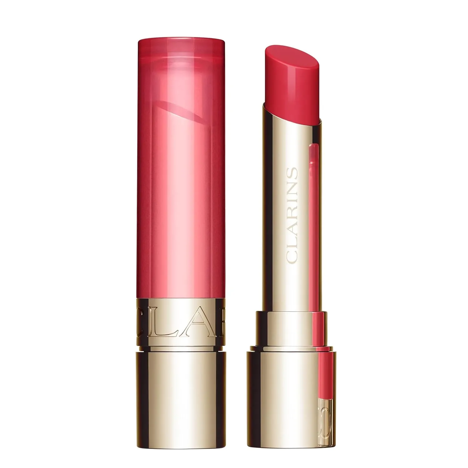 Clarins Lip Oil Balm | Nourishes, Hydrates, and Visibly Plumps | Natural Look | Sheer Finish and Shine | 99% Skincare Formula and 96% Natural Ingredients | Contains Hydrating Peptide | 0.1 Ounce