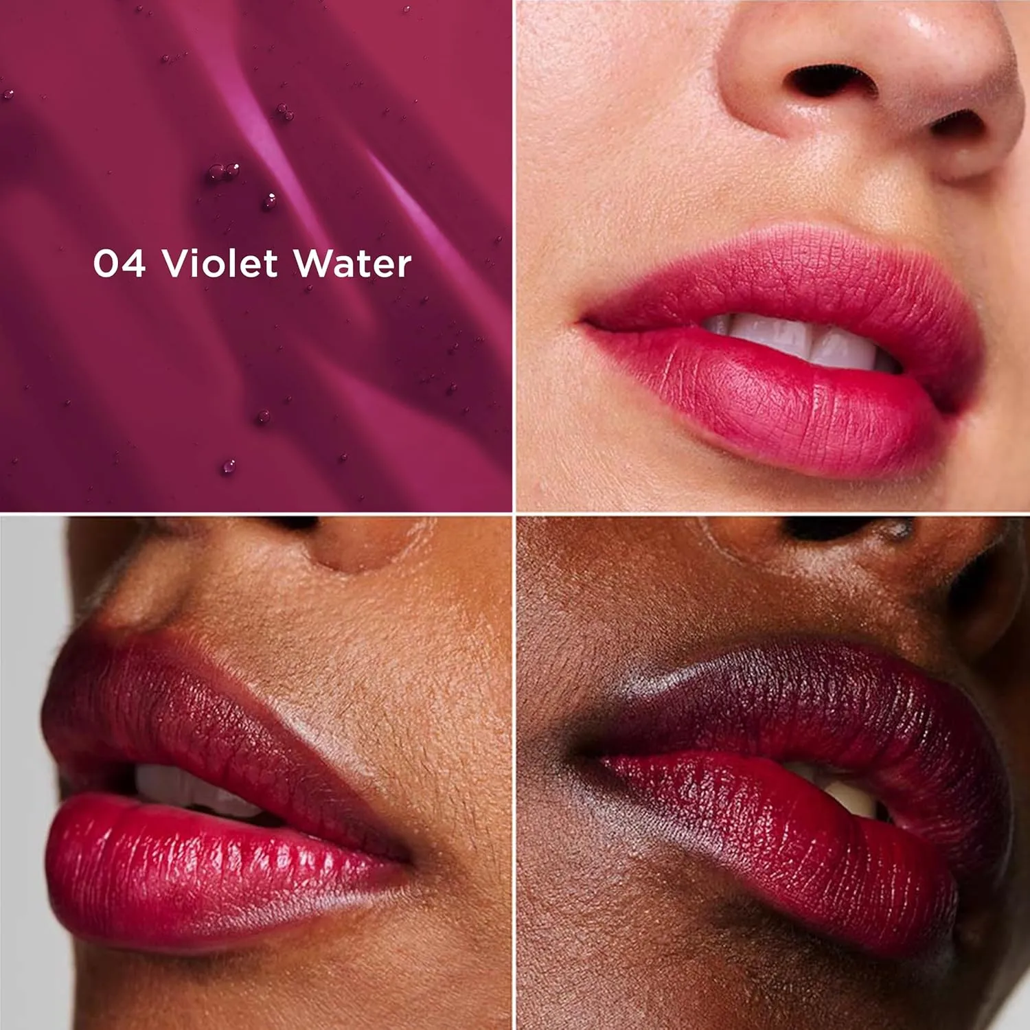 Clarins NEW Water Lip Stain | Long Lasting, Transfer-Proof, Lightweight and Kiss Proof | Buildable Matte Finish | Contains Hyaluronic Acid | 0.2 Fluid Ounces