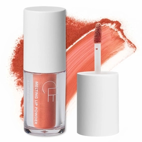 CLE Cosmetics Melting Lip Powder - Lip Tint (Vegan, Cruelty Free, Paraben-Free) with Long-Lasting, Weightless Lip Stain, Usable on Lips, Eyes and Cheeks, Matte Finish (Nude Blush / 0.07 oz)