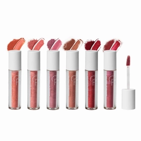 CLE Cosmetics Melting Lip Powder Mini Set of 6 - Lip Tint (Vegan, Cruelty Free, Paraben-Free) with Long-Lasting, Weightless Lip Stain, Usable on Lips, Eyes and Cheeks, Matte Finish, Travel Size