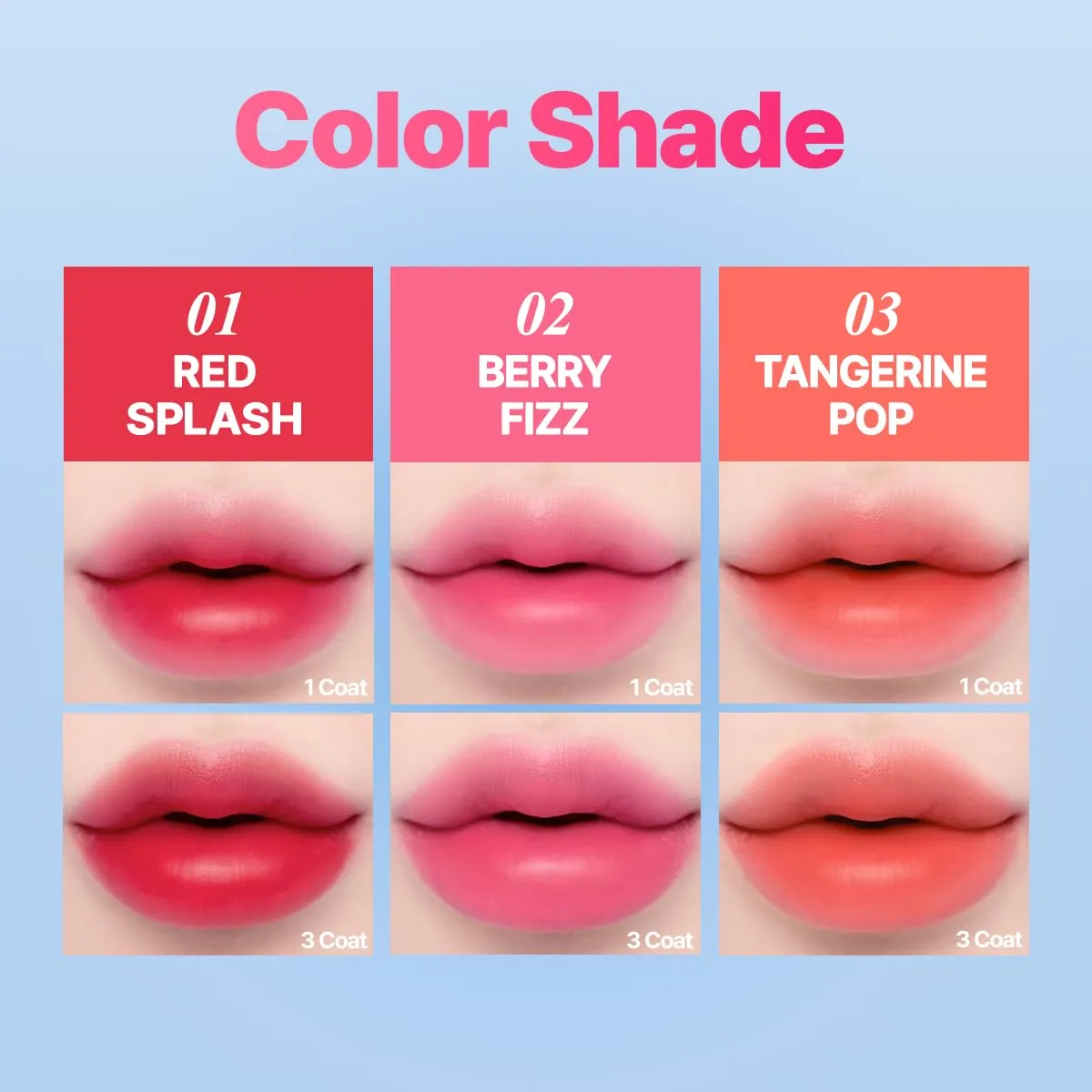 CLIO Water Soda Tint 5 Colors, Korean Lip Stain, High Moisturizing, Strong Hydrating Water Lip Oil, Gloss, Non Sticky Lip Stain, K-Beauty Lips (05 ICY MAUVE, One Size)
