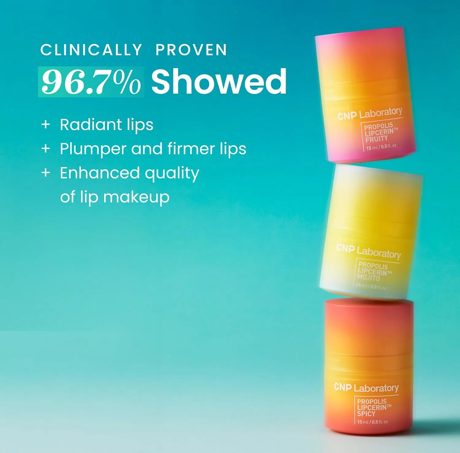 CNP Honey Lip Butter - Propolis Lipcerin™ 02 Berry, Hydrating Overnight Manuka Lip Balm & Mask, 12hrs Long-lasting Moisture, Gifts for Women, Korean Skin Care, 0.5 fl.oz.