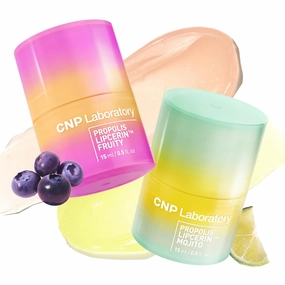 CNP Lip Duo - Honey Lip Butter Bundle | Hydrating Overnight Manuka Lip Balm & Mask, 12hrs Long-lasting Moisture, Gentle Exfoliation, Korean Skin Care