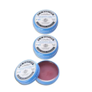 C.O. Bigelow All Purpose Lip Balm Tins, Lavender - Pack of 3 for Chapped Lips & Dry Skin - Moisturizing Lip, Cuticle and Skin Salve, 0.8 oz each