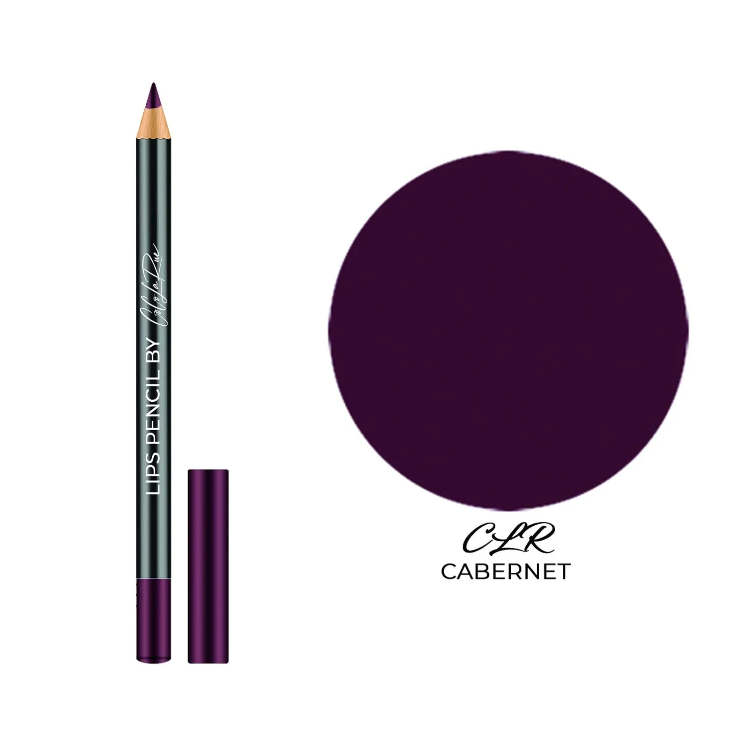 CoCo La Rue Lip Pencil-Smudge-Proof and Long Stay Lip Liner Pencil – Smooth and Natural Lip Liner – Water-Proof Lip Liner (CLR Cabernet)