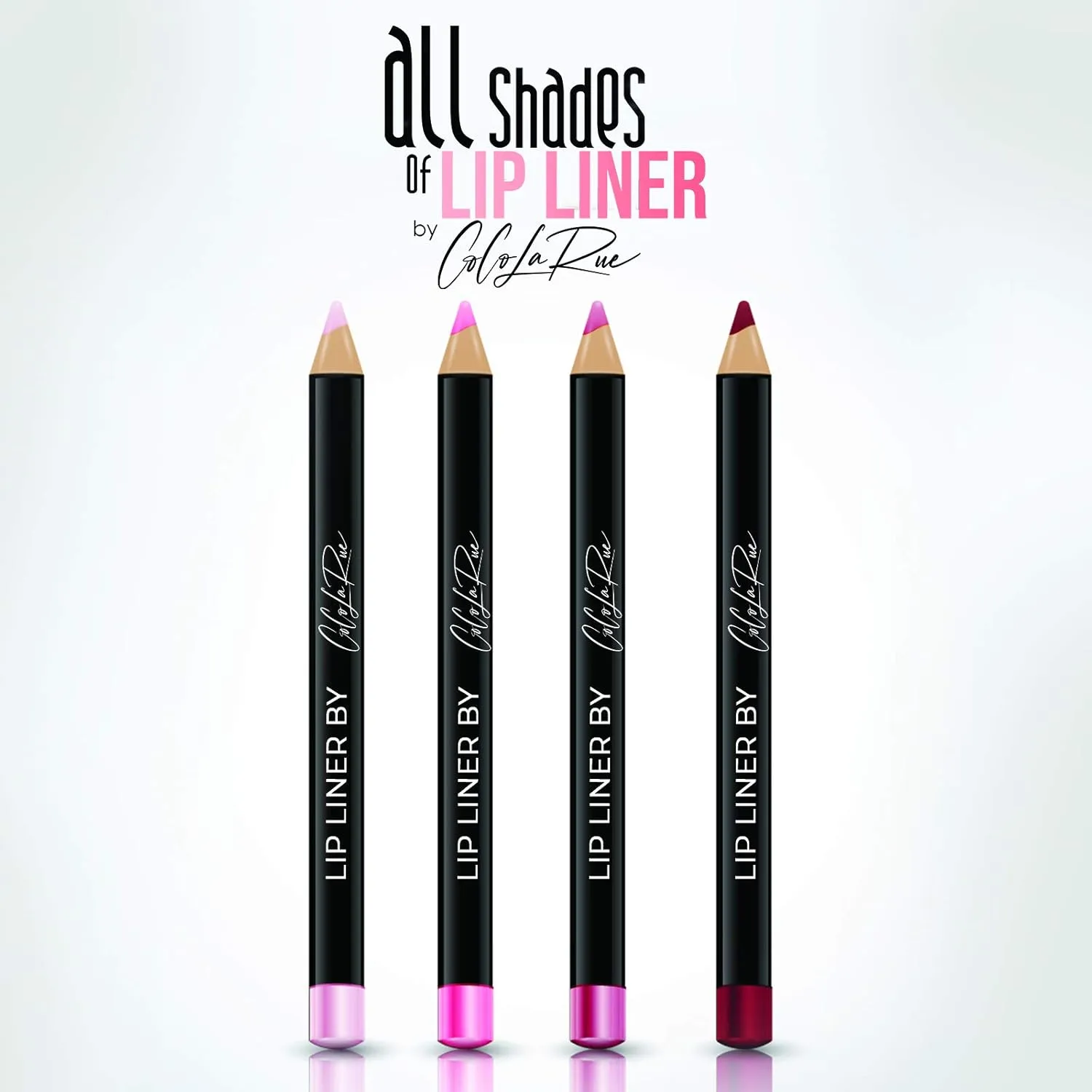 CoCo La Rue Lip Pencil-Smudge-Proof and Long Stay Lip Liner Pencil – Smooth and Natural Lip Liner – Water-Proof Lip Liner (CLR Cabernet)