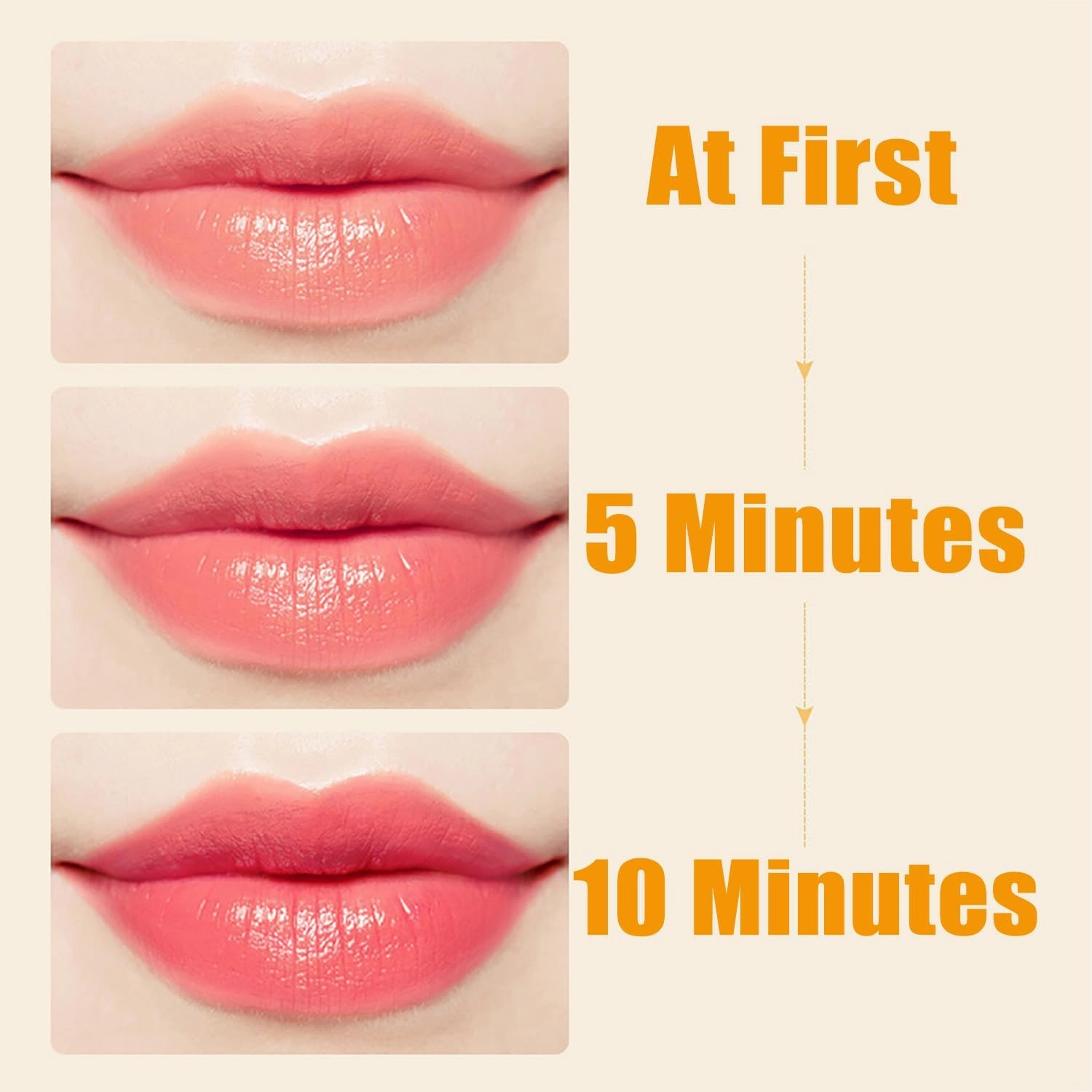 Color Changing Lipstick for Women, Ph Lipstick Color Changing, Moisturizing Glossy Shine Lip Gloss, Long Lasting 24 Hours (2pcs, 3.5g/pcs)