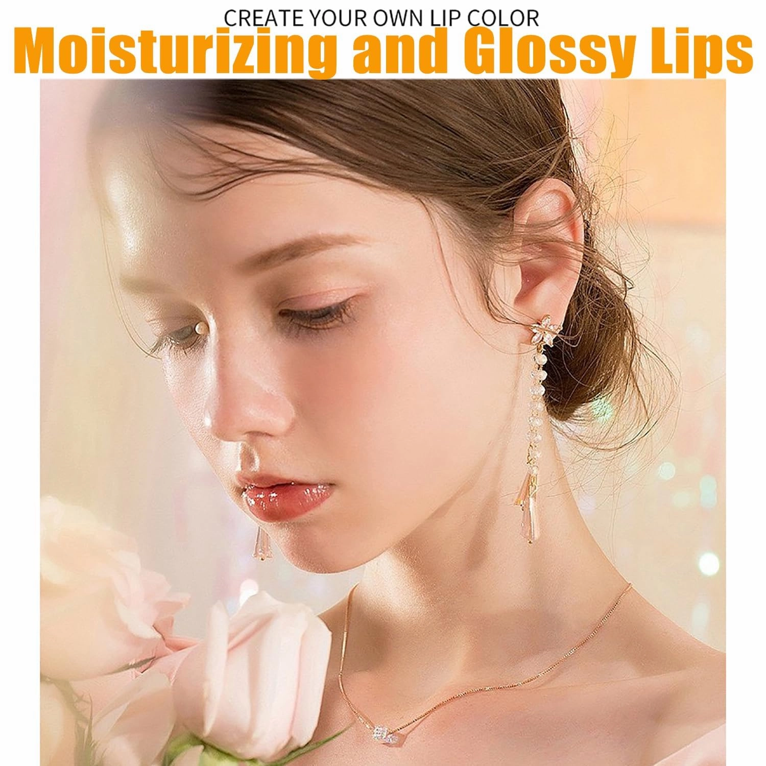 Color Changing Lipstick for Women, Ph Lipstick Color Changing, Moisturizing Glossy Shine Lip Gloss, Long Lasting 24 Hours (2pcs, 3.5g/pcs)