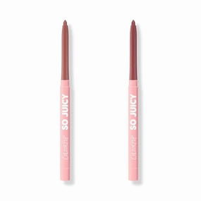 Colourpop So Juicy Plumping Lip Liner with Peptides Bundle - Long Lasting Lip Liner for Visibly Plumped & Shaped Lips - Westwood & Group Chat (Pack of 2, 0.01oz each)
