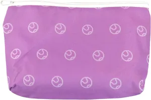 Cosmetic Bag, Multi-Function Small Zipper Pouch Cute Makeup Travel Toiletry Bag Travel Size Toiletries Tennis Gift Tennis Accessory Pouch - Purple