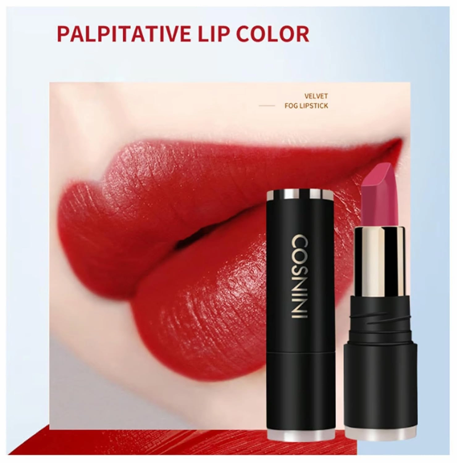 COSNINI Lipstick Waterproof, Cofpecialize Cosnini Lipstick, No Stain On Cup Non-Fading Moisturizing LipLipstick (203#204#202#)