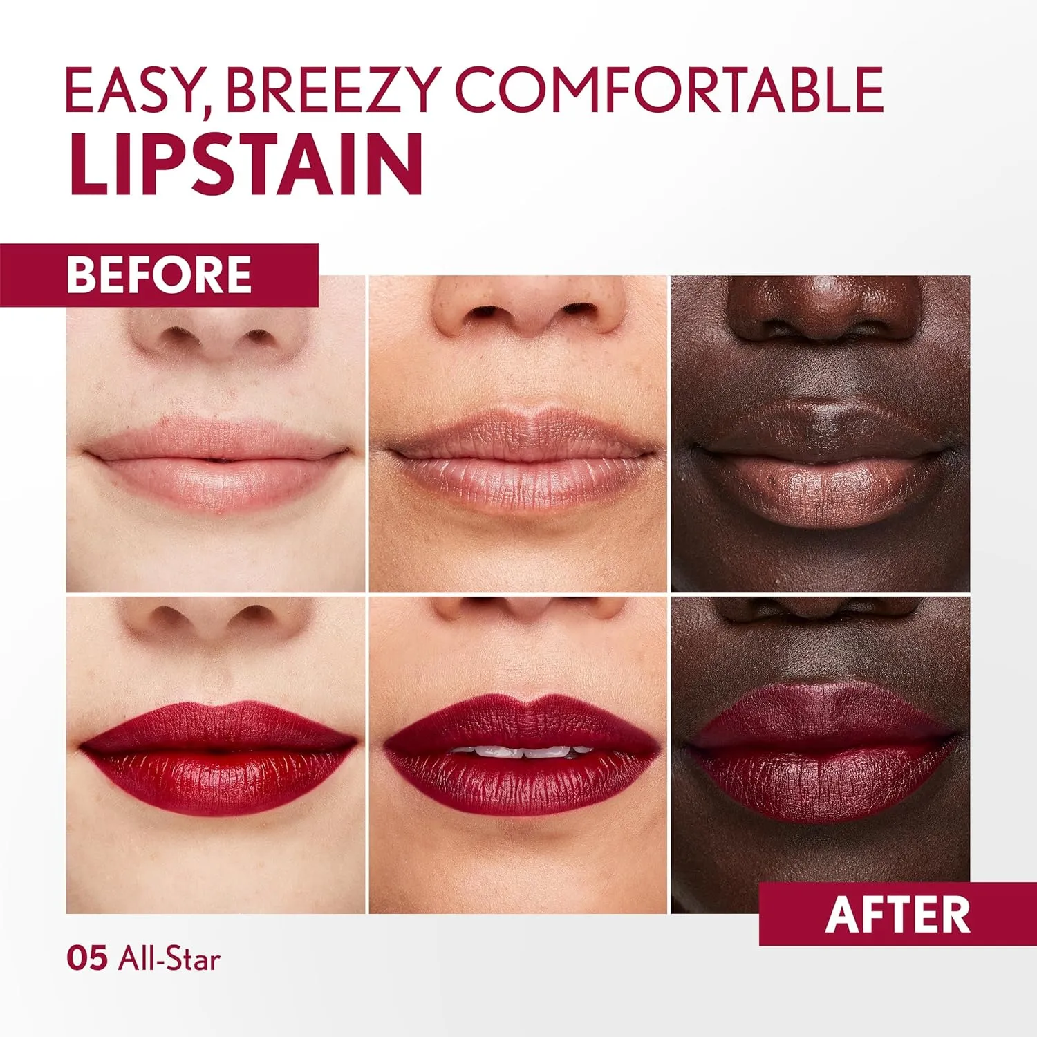 COVERGIRL Outlast Lipstain Bundle - 05 All-Star & 10 Sugey Girl Colors, Vegan Formula