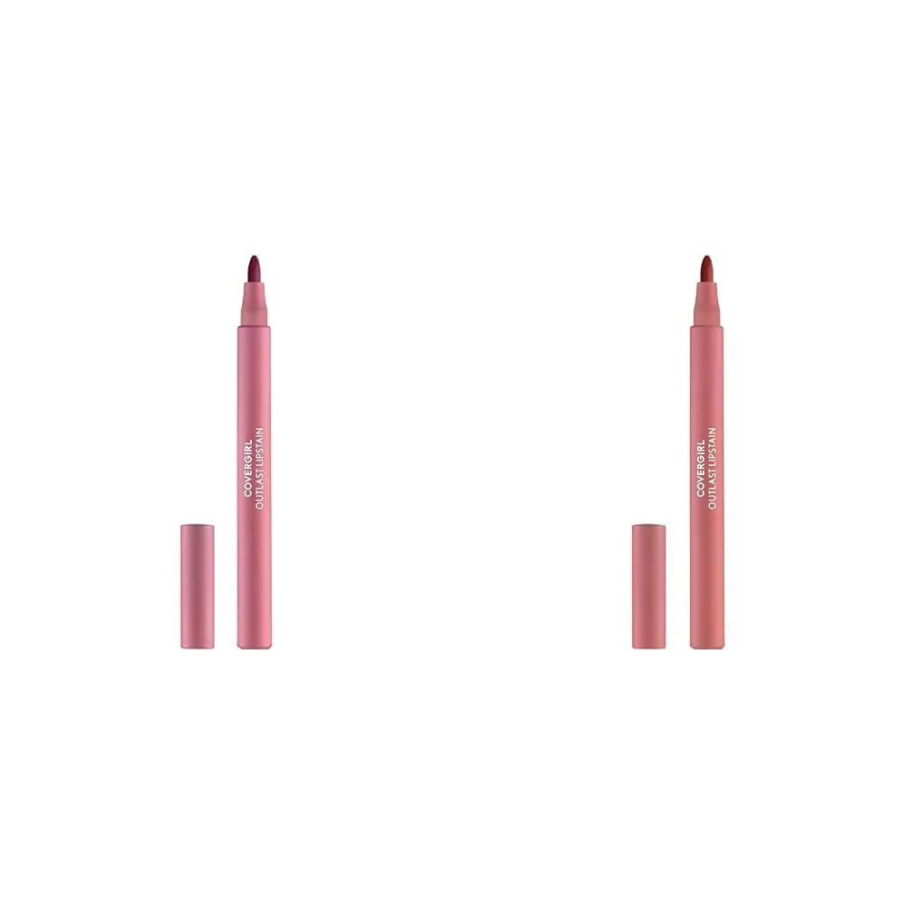 COVERGIRL Outlast Lipstain Bundle - 20 Admire & 10 Sugey Girl Colors