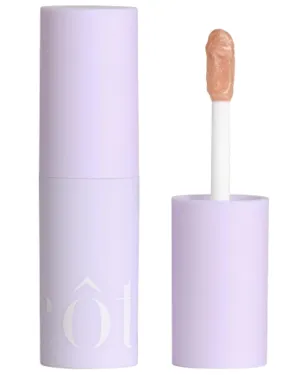 Côte Euphoria Peptide Lip Shine – Shimmery Sheer Nude Lip Gloss for Hydration & Shine – Vegan, Cruelty-Free, Anti-Aging with Shea Butter & Hyaluronic Acid – Long-Lasting, Smooth, Moisturizing Gloss
