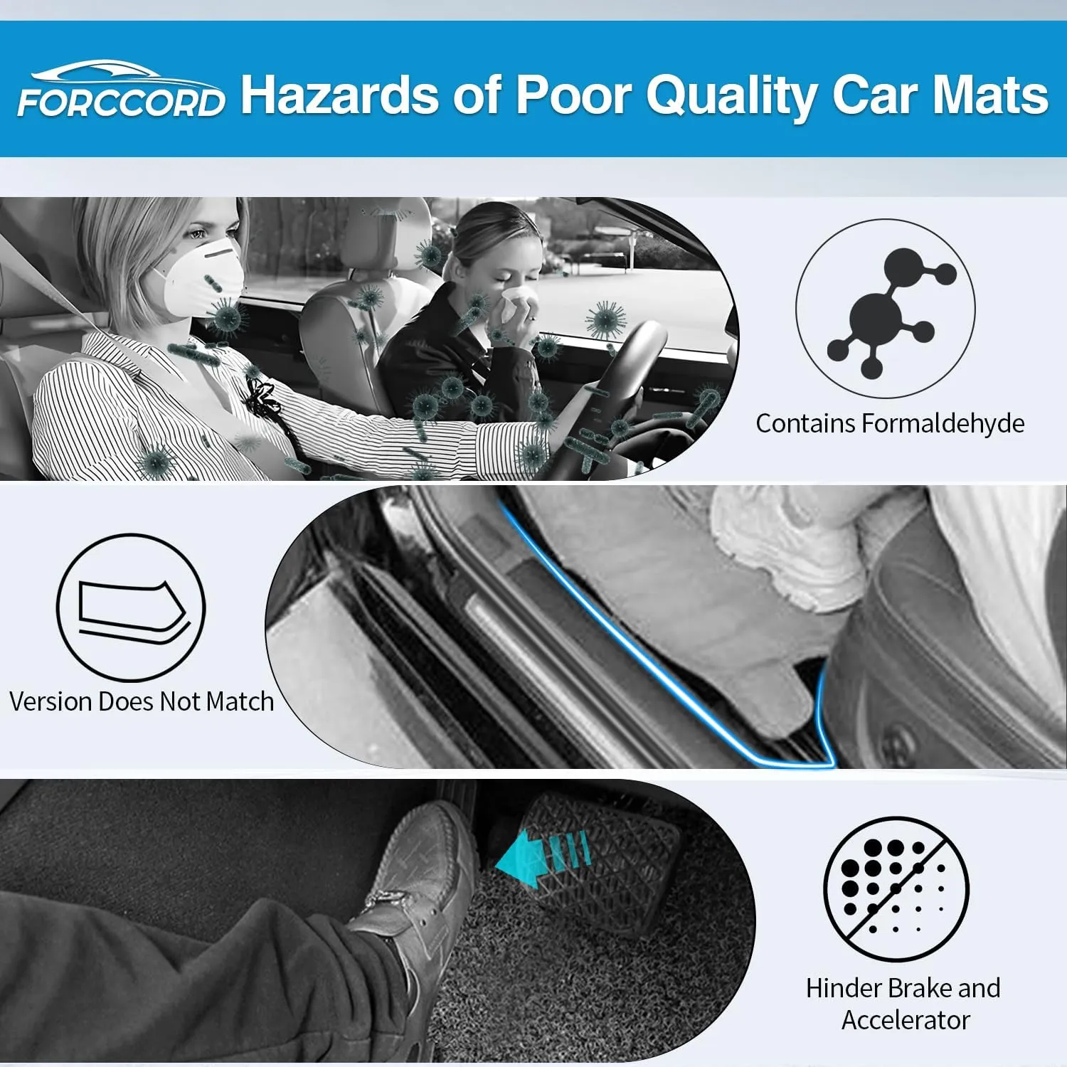 Custom Fit for Floor Mats Hyundai Santa Cruz 2025 2024 2023 2022 All Weather Protection TPE Black Heavy Duty Non-Slip Waterproof 3D Car Mats Floor Liners Interior Automotive Accessories