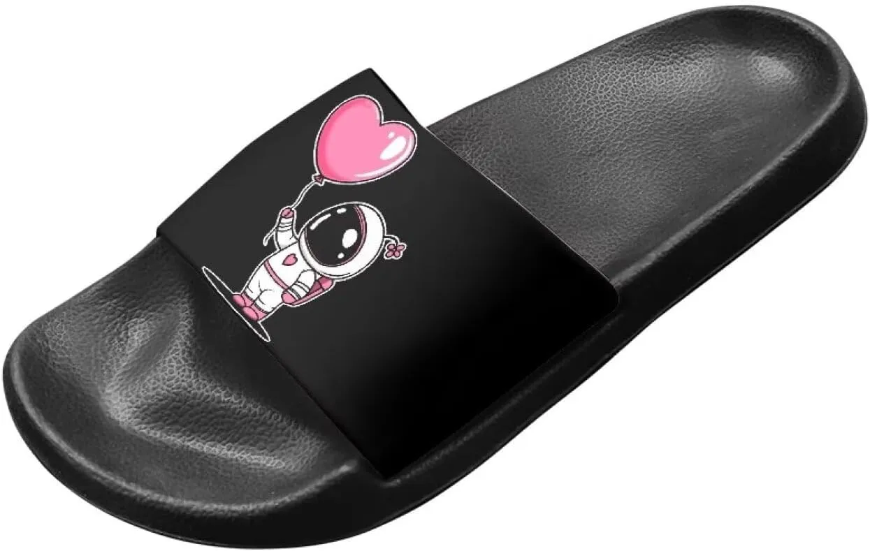 Custom Pillow Slippers for Women Men Non Slip Quick Drying Shower Slides Bathroom Sandals Cushion Thick Sole