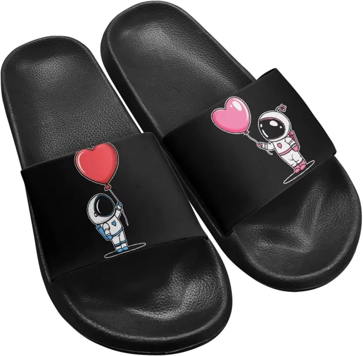 Custom Pillow Slippers for Women Men Non Slip Quick Drying Shower Slides Bathroom Sandals Cushion Thick Sole