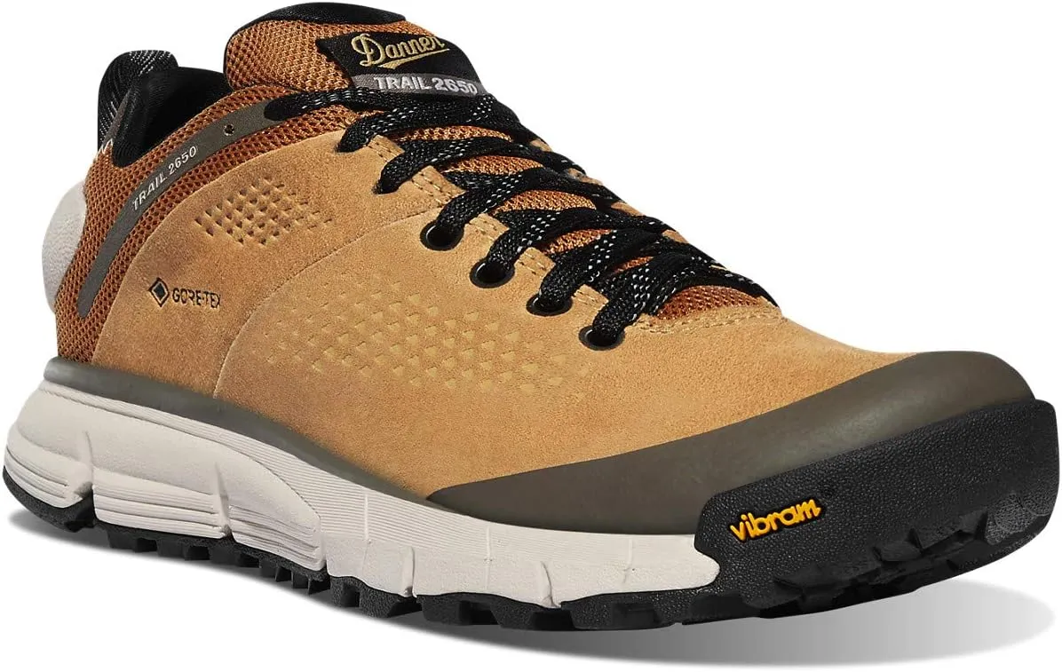 Danner Women's Trail 2650 3" Gore-Tex Waterproof Hiking Shoes, Prairie Sand/Gray - 6 M
