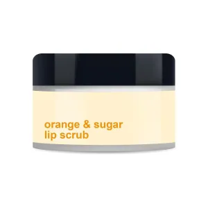 DBE Orange Oil & Sugar Lip Scrub 10g, Removes Dead Skin, Moisturizes & Exfoliate Dry And Flaky Lips, Does not Contain Artificial Fragrance