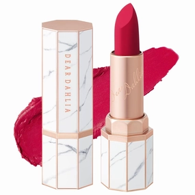 DEAR DAHLIA Lip Paradise Effortless Matte Lipstick NATASHA Vegan, Cruelty Free, Naturally Scented Essential Oils, High Pigment Color