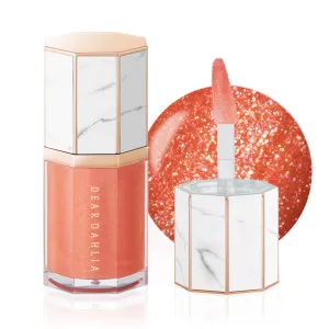 DEARDAHLIA Paradise Aurora Shine Lip Treatment – Hydrating Lip Care with Plant-Based Ingredients, Glass-Like Shine, Non-Sticky & Lightweight, 0.21 fl. oz (BRONZE SKY, 0.21 fl. oz)