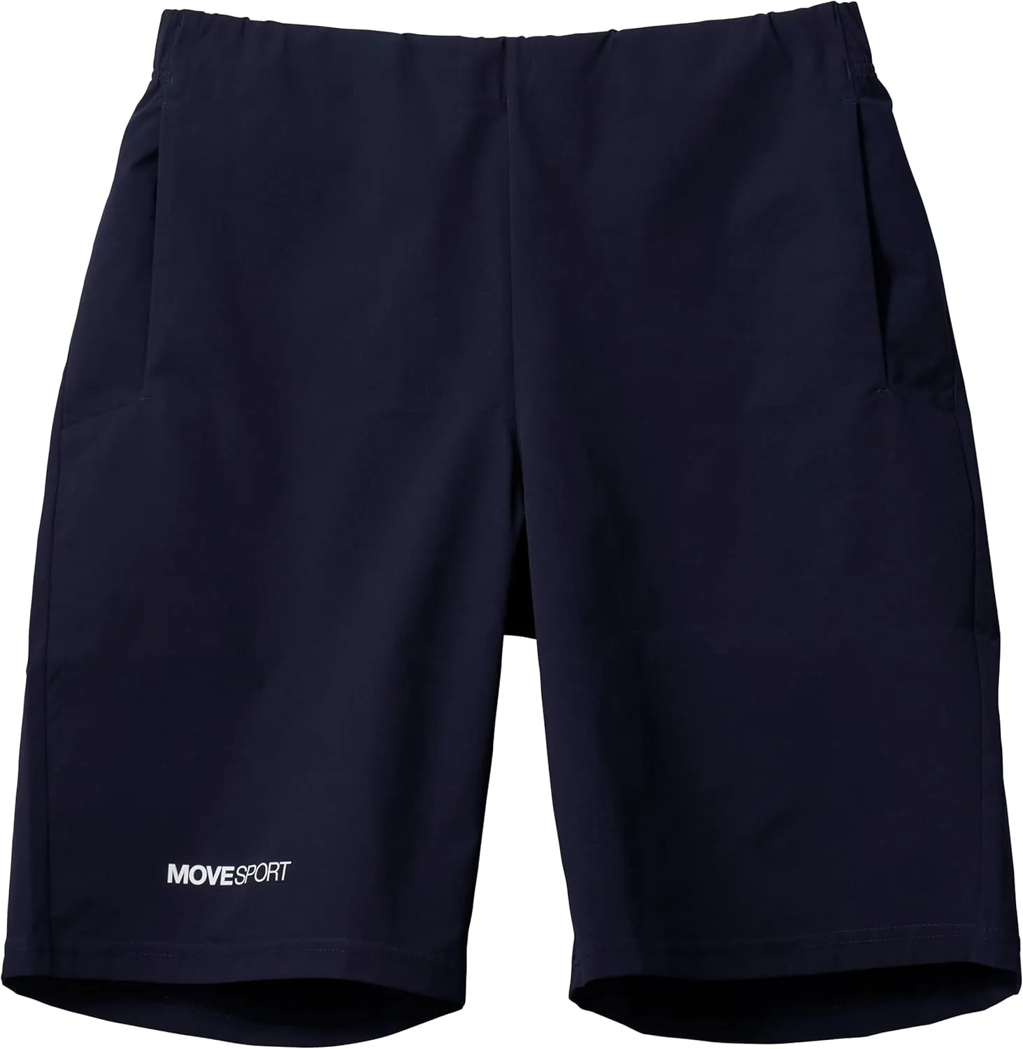 Descente Men's Half Pants, Hip Pocket, Lightweight, Water Repellent, Stretch, Training