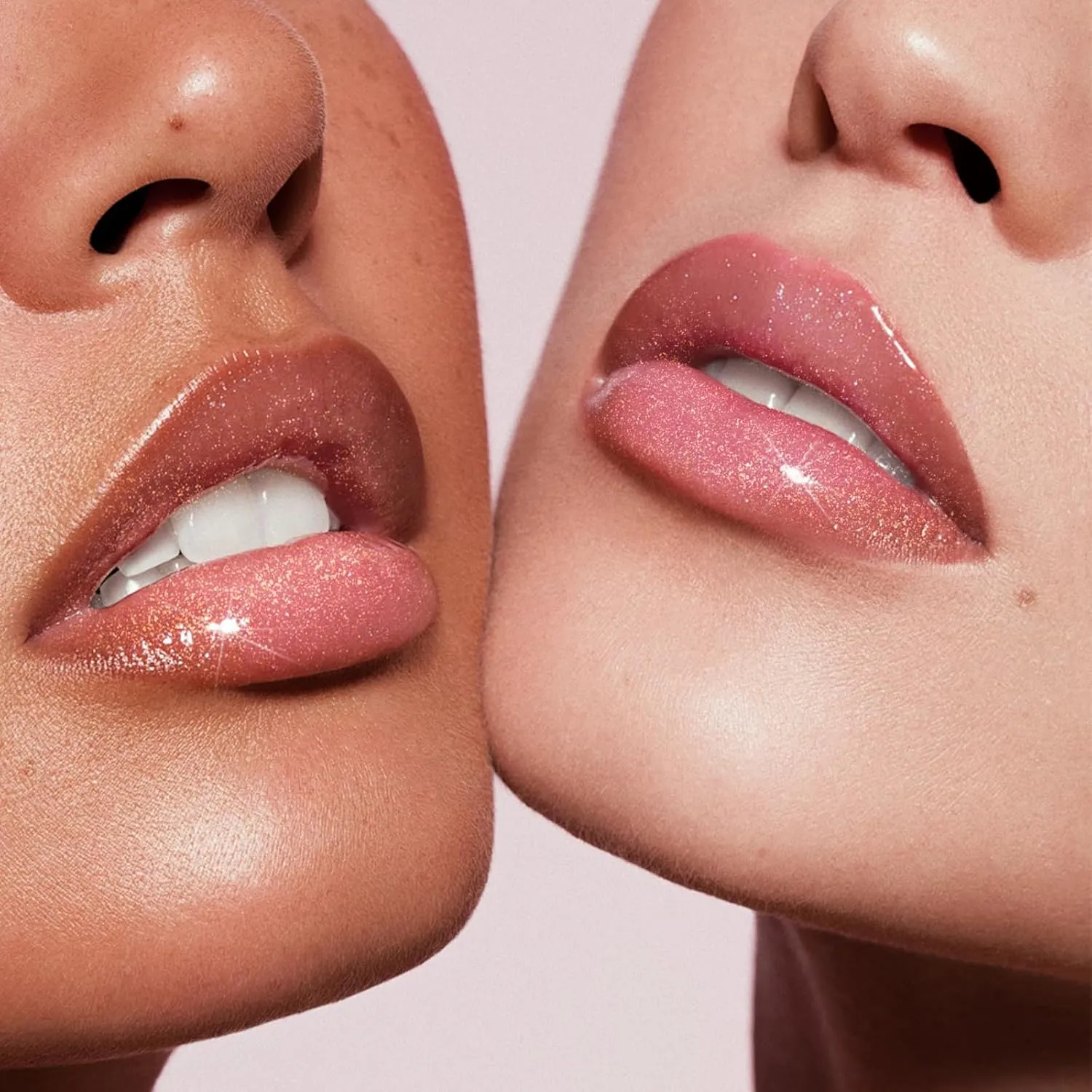 Diamond Lip Gloss Glitter Lipstick Waterproof, 2025 New Non-Stick Lip Gloss, Long Lasting Lipstick, Hydrating Lip Tint Natural Non-Fading Liquid Lip Stick for Women (#05, 3.5ml)