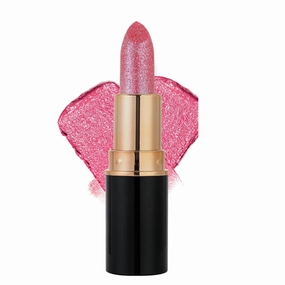 Diamond Glitter Lipstick, Diamond glitter Matte Lipstick, diamond Lip Gloss Glitter lipstick Waterproof, Sparkly Glossy Lipsticks (03#, 3.5g)