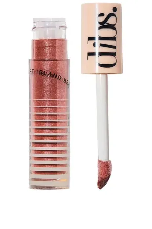 Dibs Beauty - Go To Glossy Balm - Travel Size Lip Gloss Topper - Color: MIMS (Warm Mauve Shimmer) - Size: (7.6mL / 0.2oz)