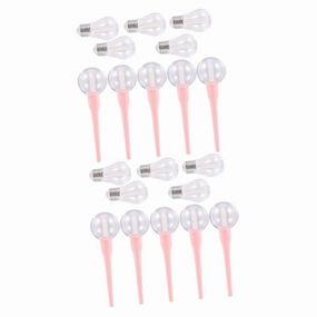DOITOOL 20 pcs Bottles Bottle for Clear Female DIY Balm Women Gloss Lipstick Cosmetic Refillable Samples