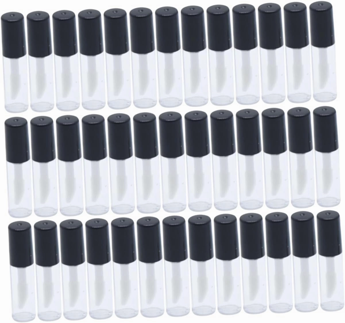 DOITOOL Lip Balm Containers 100 Pcs Lip Gloss Lipgloss Lip Empty Lip Wand Bottles Lip Balm Lipstick Tube