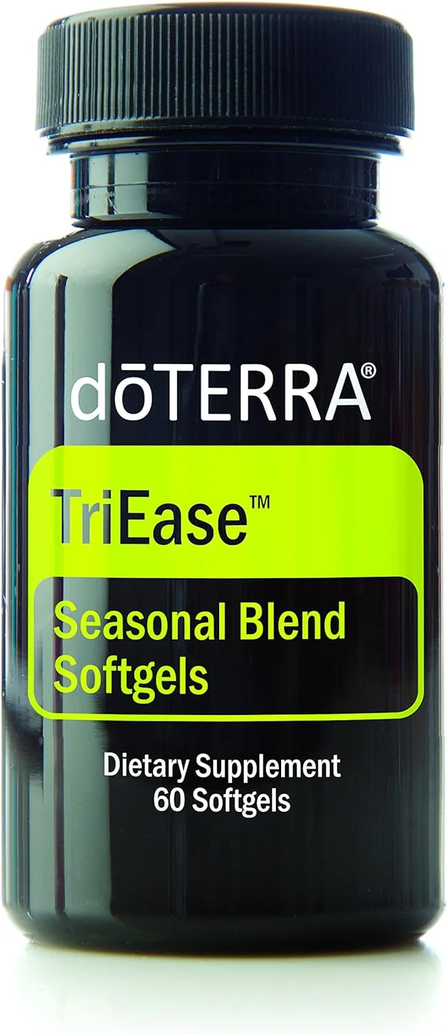 doTERRA - TriEase Softgels Essential Oil Seasonal Blend - 60 Softgels
