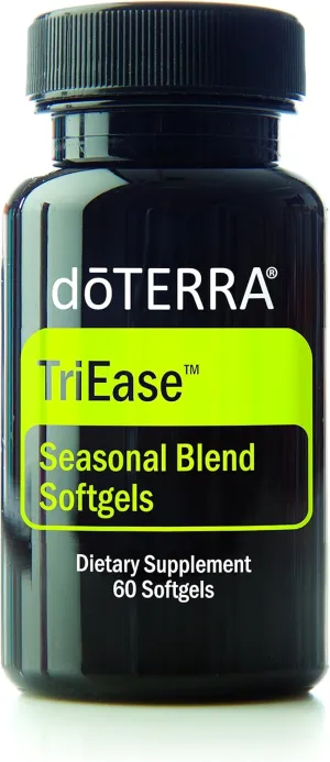 doTERRA - TriEase Softgels Essential Oil Seasonal Blend - 60 Softgels