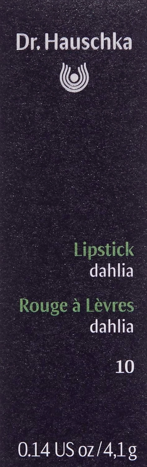 Dr Hauschka Lipsticks, in 10 Shades, Creamy Matte to Softly Shimmering, Natural, Mineral Pigments, Hydrate and Emphasize, 0.14 oz.