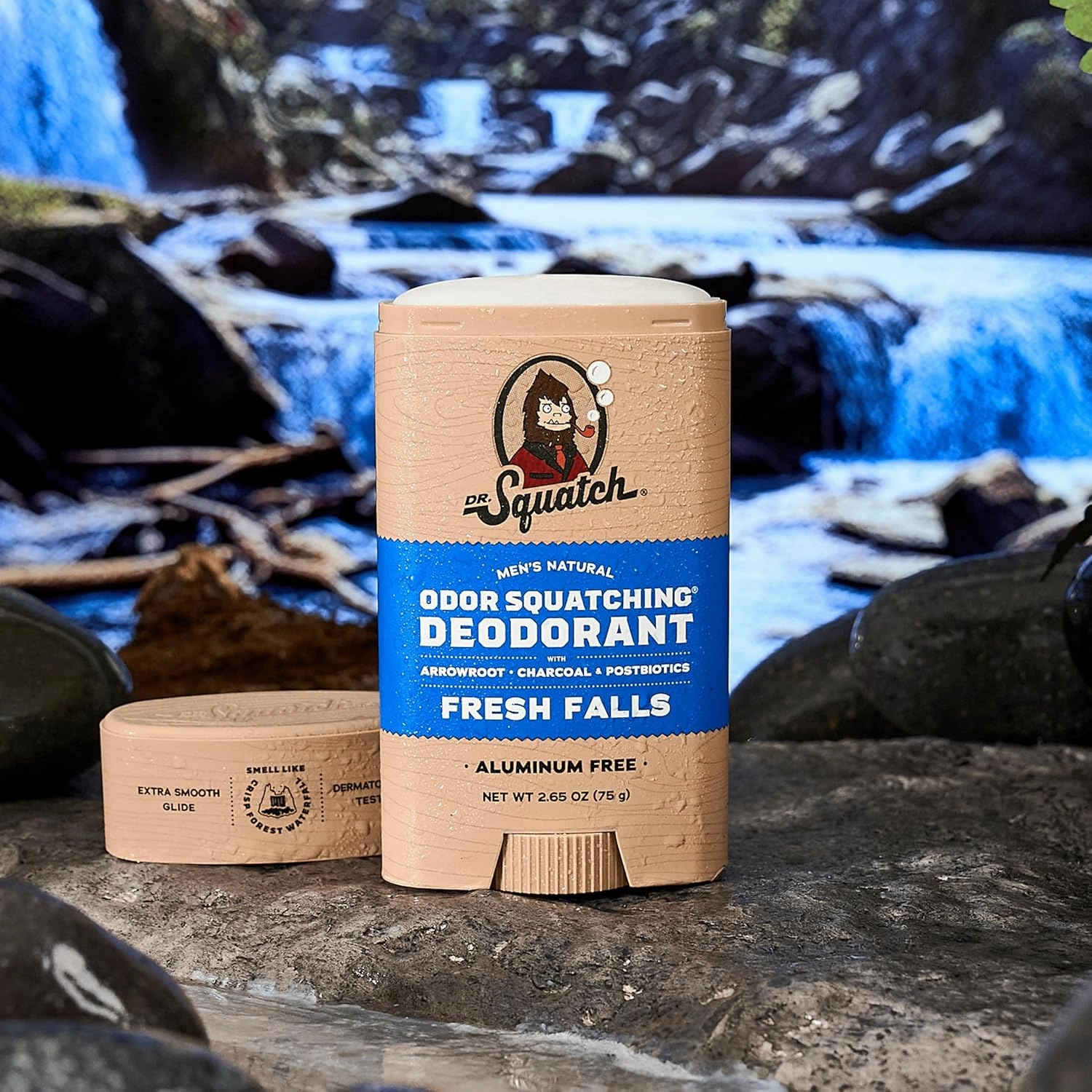 Dr. Squatch NEW Bricc House Travel Pack - Soap Travel Case   Summer Citrus, Coconut Castaway Soap   Fresh Falls Deodorant   Vanilla Bourbon Lip Balm - Full Routine Natural Men's Care Kit