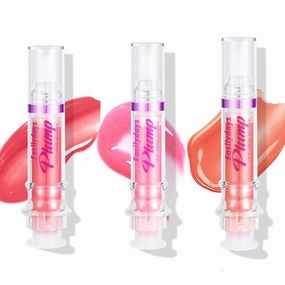 Easilydays 3 Colors Lifter Gloss, Spicy Lip Plumping Booster Lip Glossy Lipstick, Hydrating, Volumizes, High-Shine, Fuller Mirror Lip Glaze, Plump &Pout Lip Plumper for Women Girls, Set #04,05,06