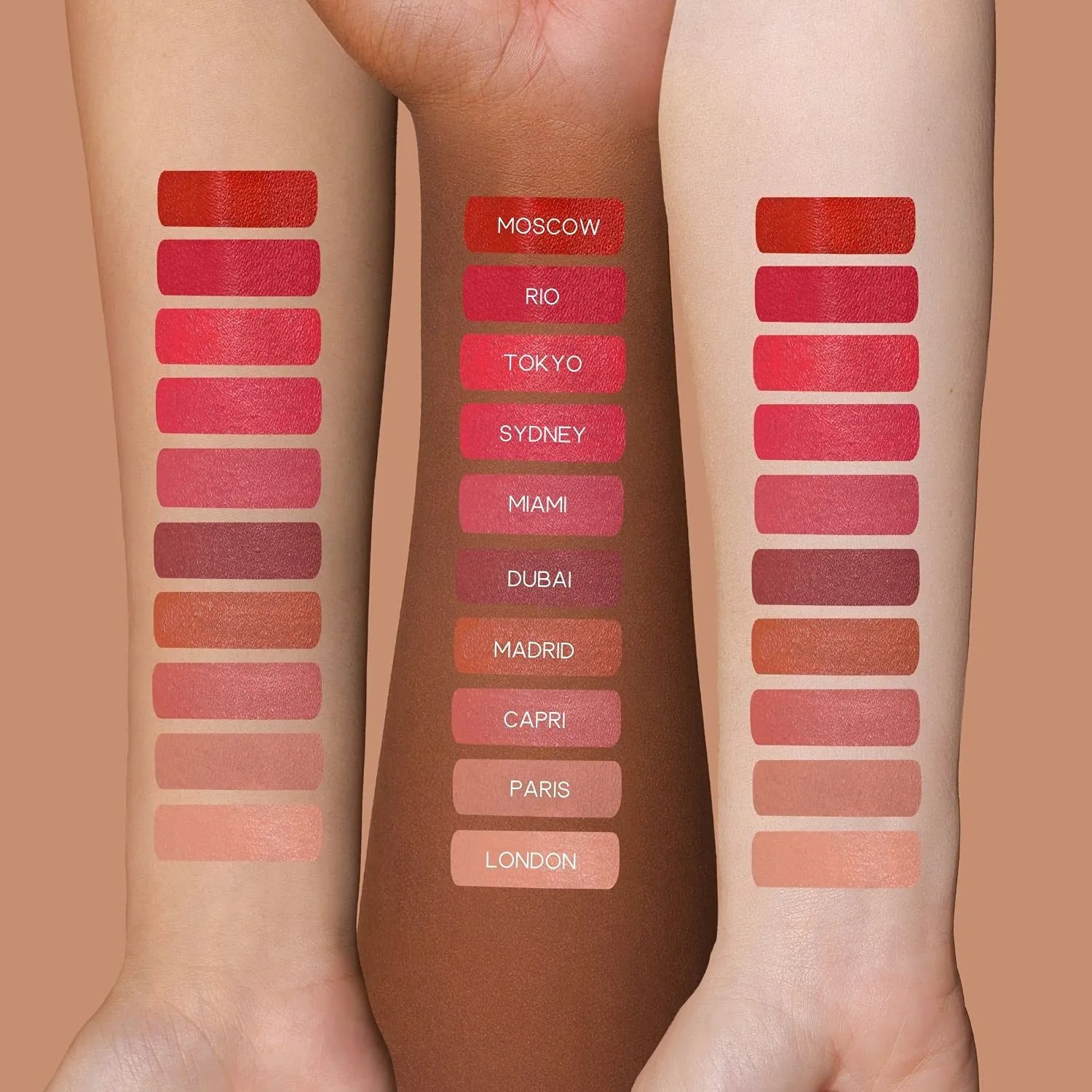 Eleman Beauty Matte Liquid Lipstick – Long-Wearing, Ultra-Pigmented Lip Color with Vitamin E Infusion, Soft-Touch, Feather-Proof, Smudge-Proof, Cruelty-Free Cosmetics, 0.19oz (Dubai)