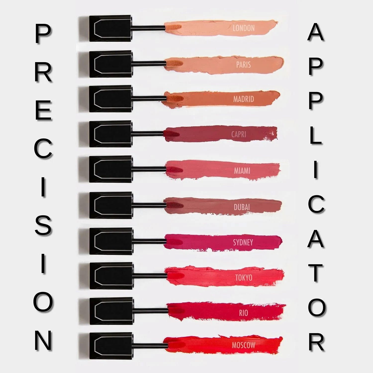 Eleman Beauty Matte Liquid Lipstick – Long-Wearing, Ultra-Pigmented Lip Color with Vitamin E Infusion, Soft-Touch, Feather-Proof, Smudge-Proof, Cruelty-Free Cosmetics, 0.19oz (Miami)