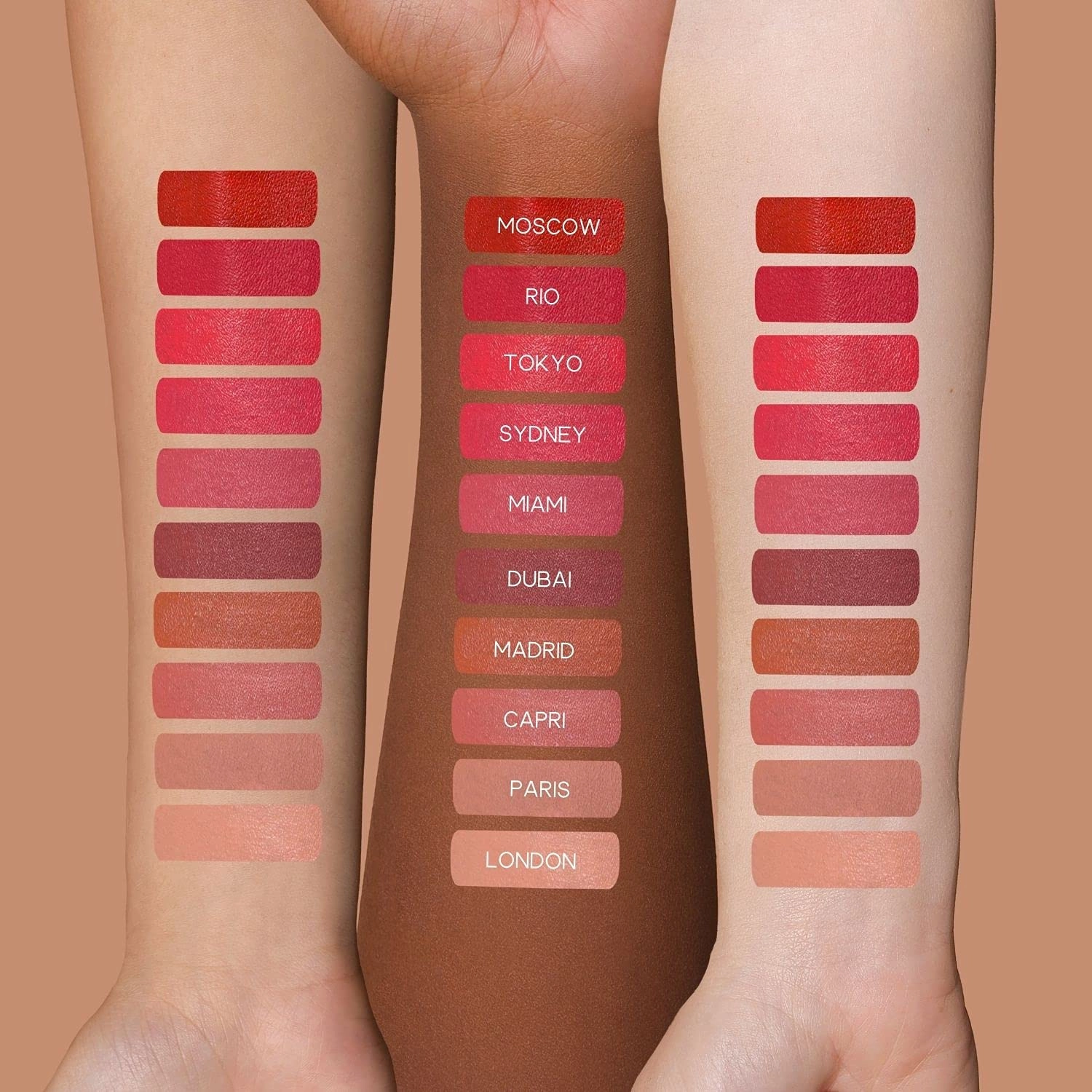 Eleman Beauty Matte Liquid Lipstick – Long-Wearing, Ultra-Pigmented Lip Color with Vitamin E Infusion, Soft-Touch, Feather-Proof, Smudge-Proof, Cruelty-Free Cosmetics, 0.19oz (London)