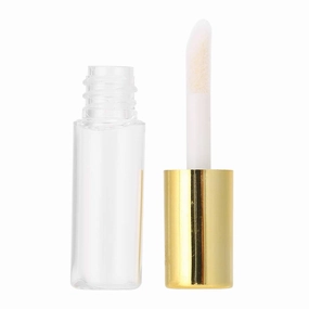 Empty Lip Gloss Tubes Containers,45Pcs 1.2ml Clear Mini Lip Gloss Tube Empty Lip Balm Containers Empty Lip Gloss Tubes Lipstick Bottle Container Dispenser