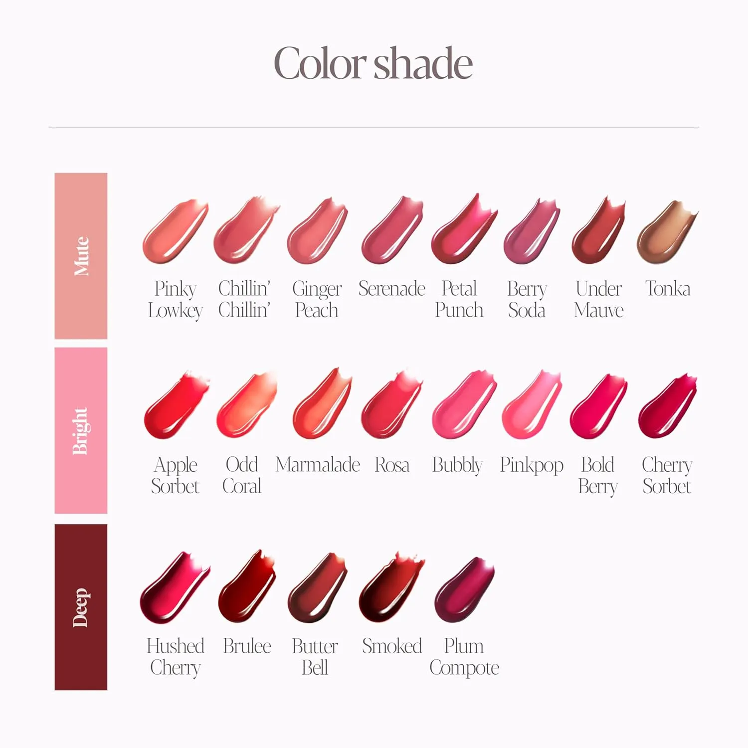 Espoir Couture Lip Tint Glaze #18 Tonka 0.14oz | Volumizing Lip Stain with Syrupy Shine | Long-Lasting & Vibrant Color for Radiant Lip Look | Moisturizing & Glossy Lip Tint | Korean Lip Makeup