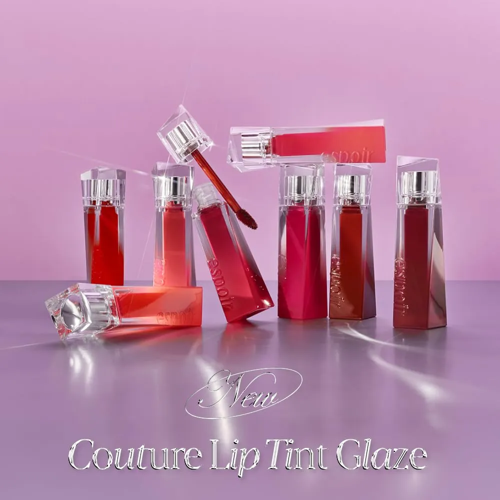 Espoir Couture Lip Tint Glaze #5 Orchid 0.19oz | Volumizes & High-Shine Lip Plumper | Long-Lasting Vibrant Color | Thickening radiance Lip Stain | Tinted Lip Moisturizer | Korean Lip Makeup