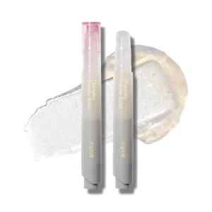 espoir Plumpies Lip Colloection Lip Balm Stick #Rosylights │Stick Type Semi-Glossy Lip Balm │ Voluminous Lip Makeup with Plumping Effects │ Find Own Color by pH Coloring │ Subtle shine with Glitters