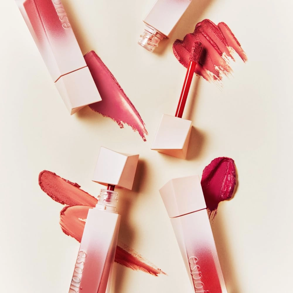 Espoir Couture Lip Tint Blur Velvet #4 Chilin 0.19oz | Natural Blurry Color Liquid Lipstick | Long-Lasting Smudge-Proof Fixing Lip Stain | Lightweight Matte Finish without Oil | Korean Lip Makeup