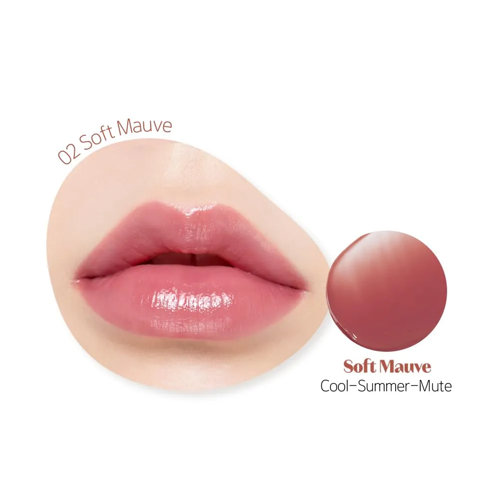Etude Ginger Sugar Melting Balm Stick 02 Soft Mauve | Tinted Moisturizing Lip balm | Natural Ingredients Hydrate Ginger, Sugar, Shea Butter Moisturizing Relaxing Effect | K-Beauty