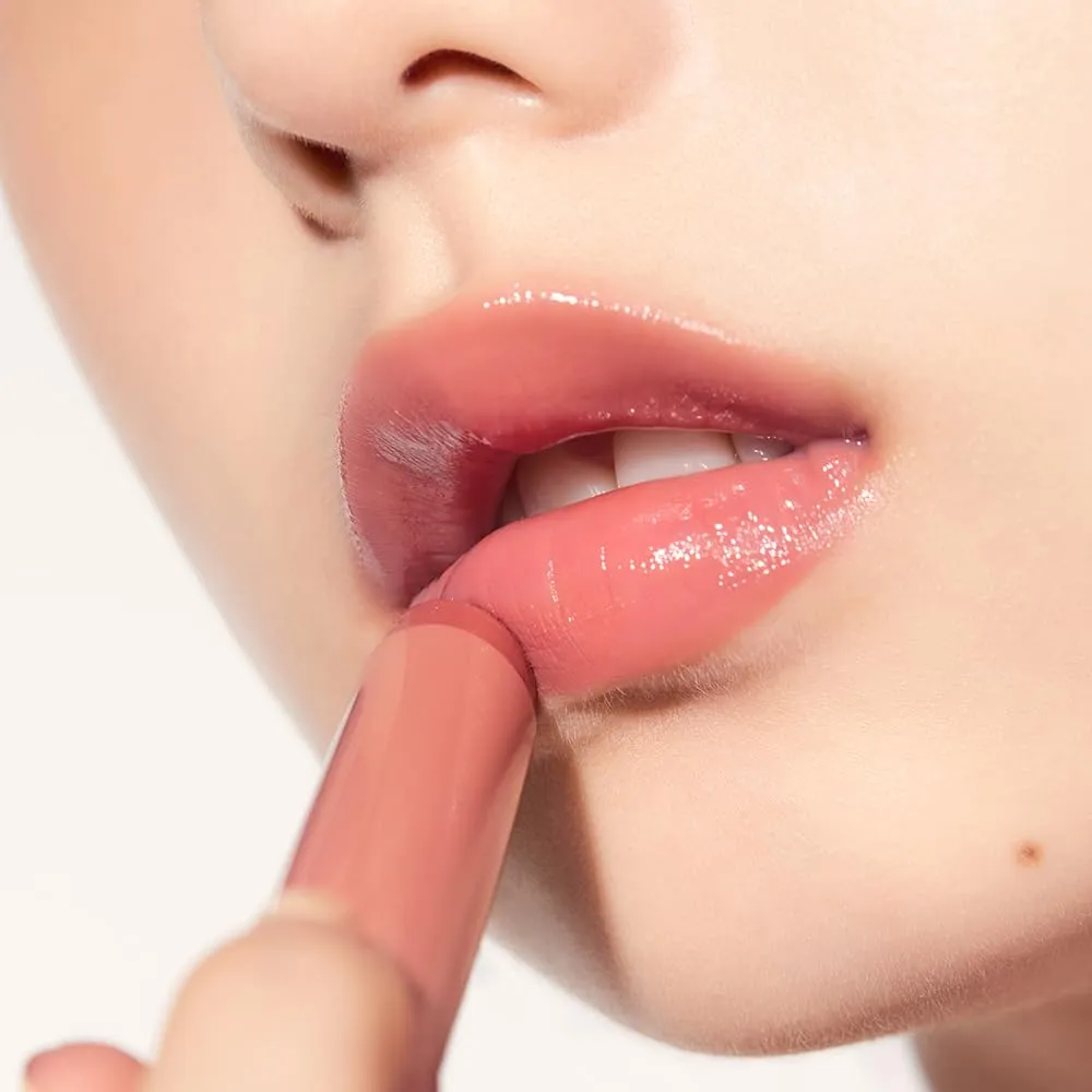 Etude Ginger Sugar Melting Balm Stick 02 Soft Mauve | Tinted Moisturizing Lip balm | Natural Ingredients Hydrate Ginger, Sugar, Shea Butter Moisturizing Relaxing Effect | K-Beauty