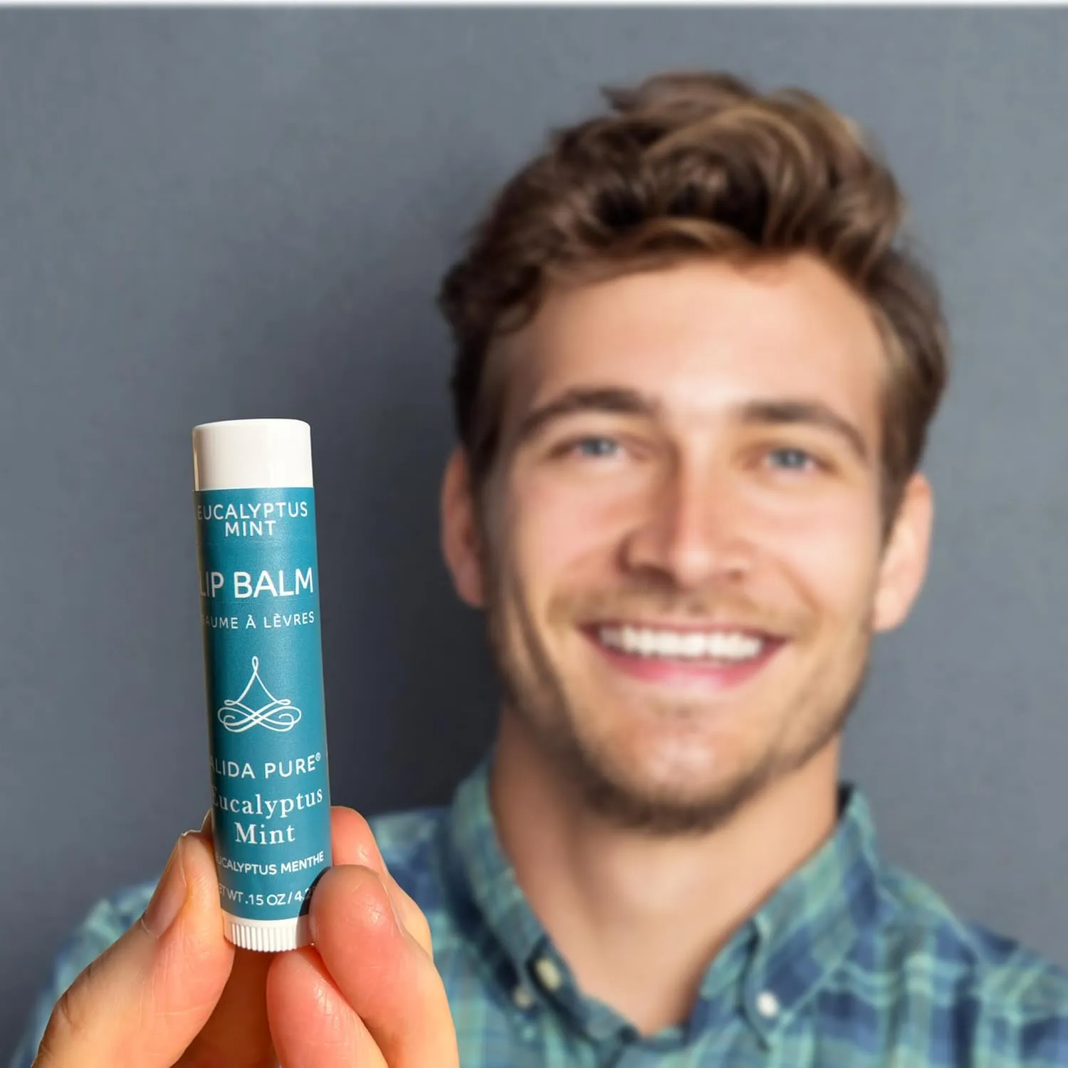 Eucalyptus Mint Lip Balm Collection, Vegan Set, Beeswax Free, with Avocado And, Organic Jojoba Oil, and Vitamin E, Natural Moisturizer for Dry, Chapped Lips, 3 Tube Set