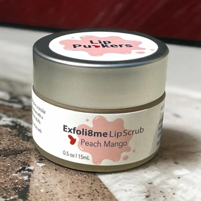 Exfoli8me Lip Scrub (.50oz., Peach Mango)