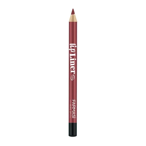 FARMASi Make Up Lip Liner 212 - Precise Definition and Long-Lasting Color - Smooth Application and Smudge-Proof Formula - 1.1g/0.04oz